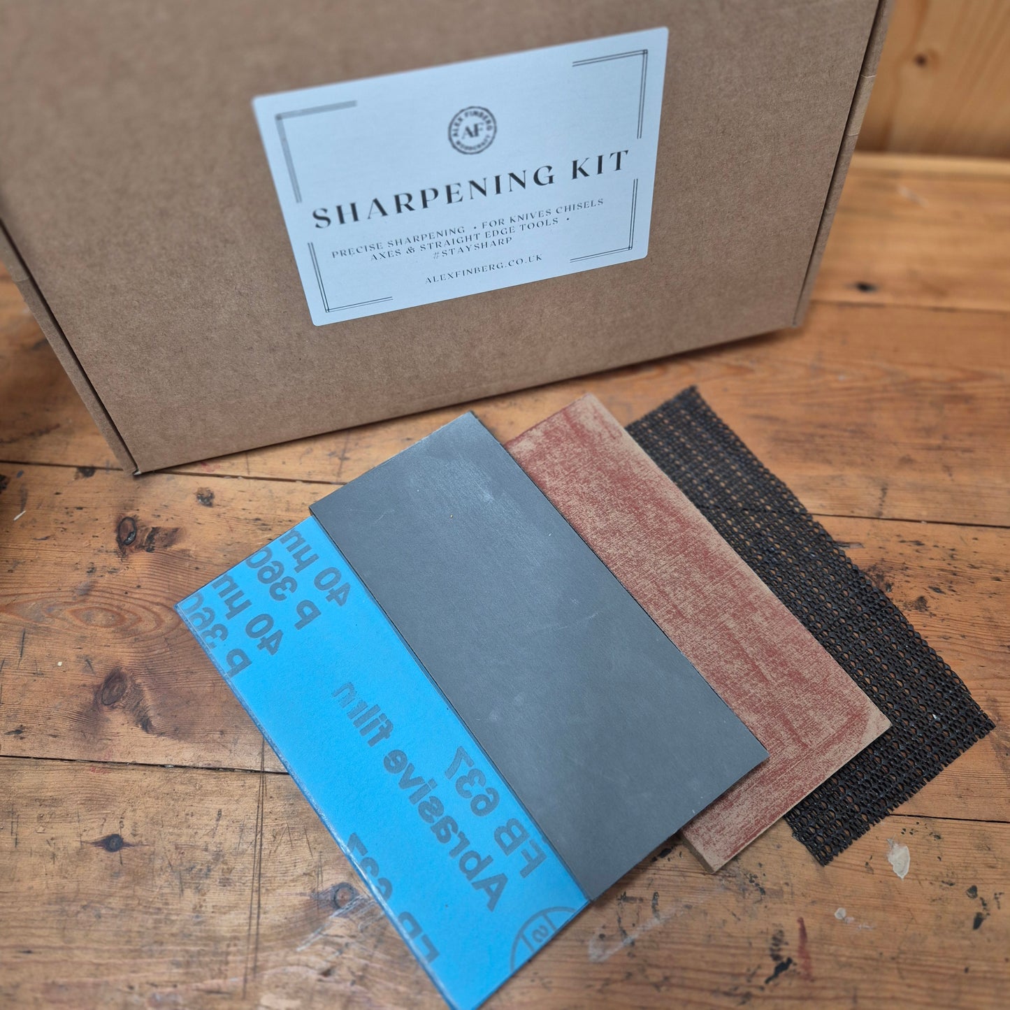 Pro Sharpening Kit + 4K HD Video Tutorial