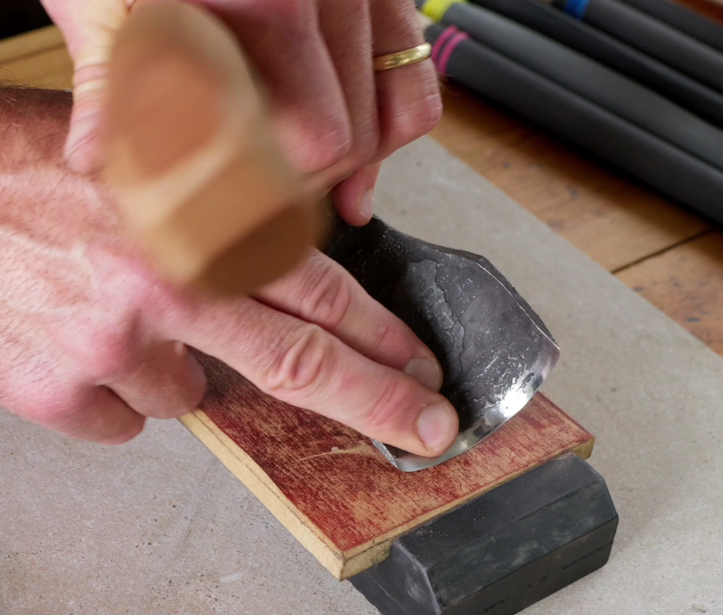 Hook Knife Sharpening ~ Online Tutorial