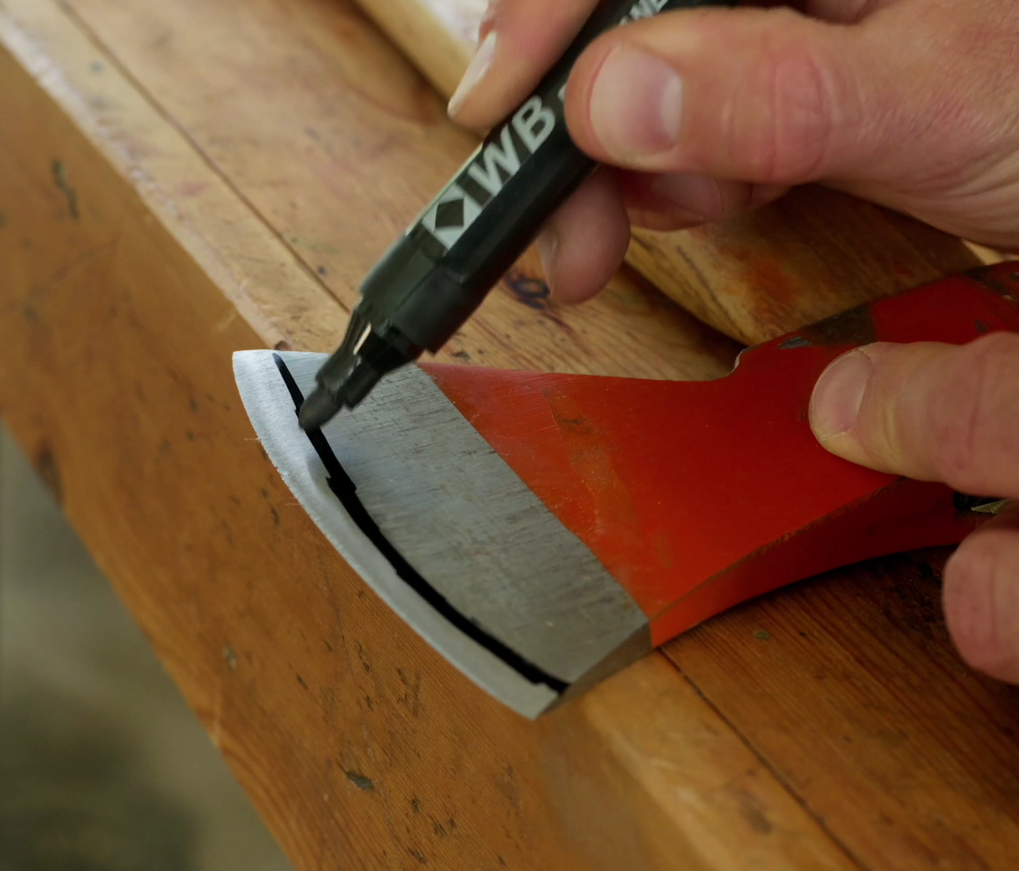 Axe Sharpening ~ Online Tutorial