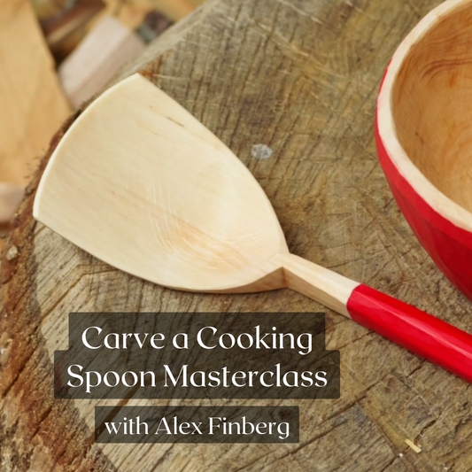 Carve a Cooking Spoon ~ Online Masterclass