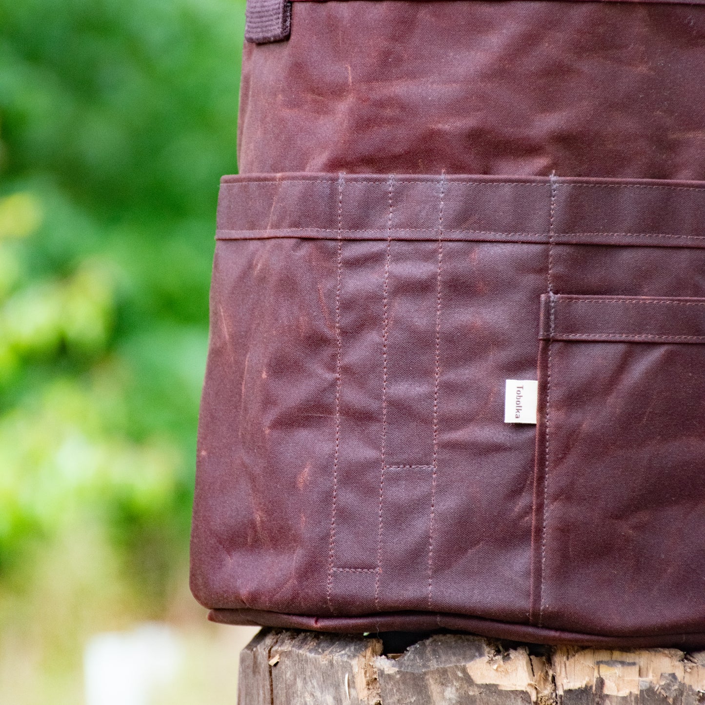 Waxed Canvas Tool Bag 3.0 ~ Chestnut