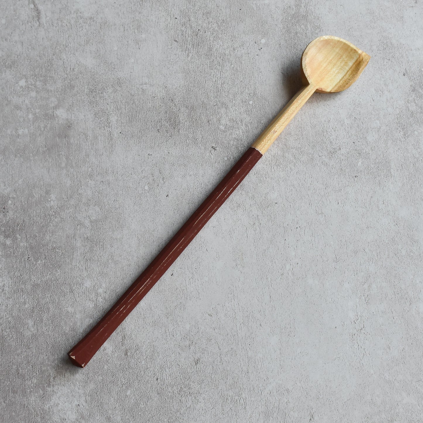 Pointy Tipped Cooking Spoon ~ Deep Red