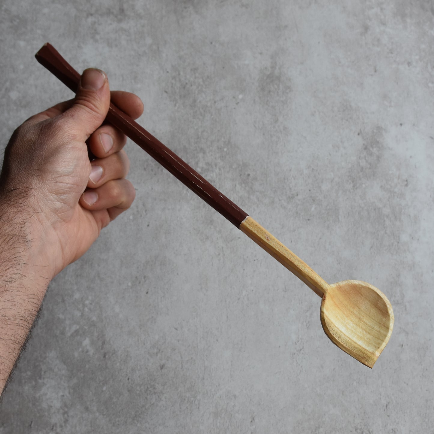 Pointy Tipped Cooking Spoon ~ Deep Red