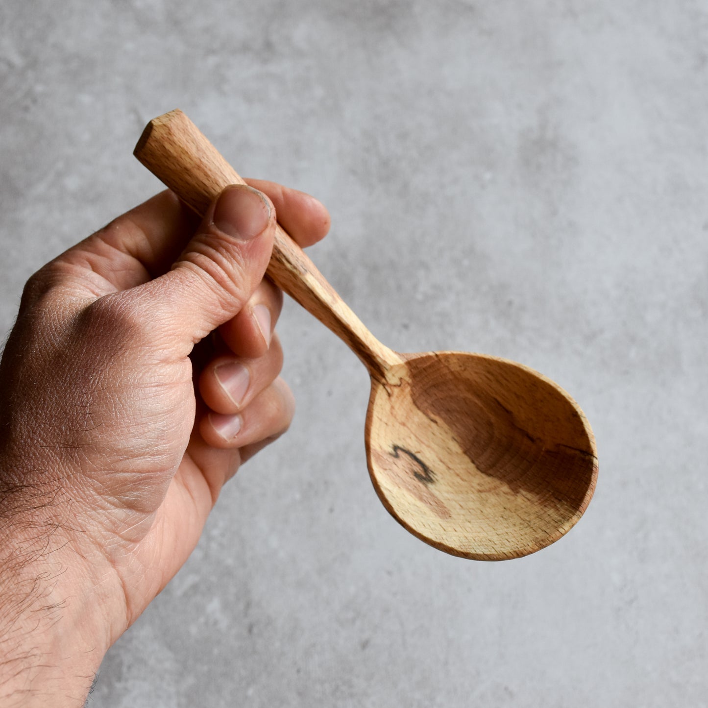 Large Coffee Scoop ~ Beech