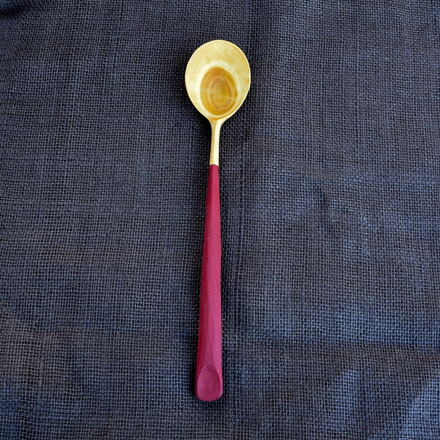 Circular Cooking Spoon ~ Barn Red