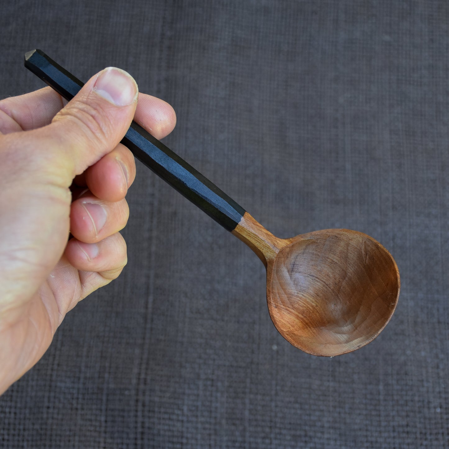 Medieval Eating Spoon ~ True Black