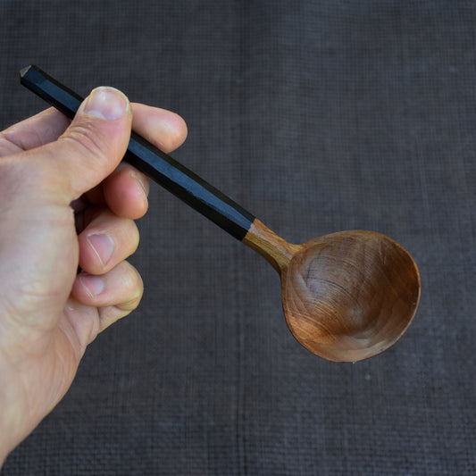 Medieval Eating Spoon ~ True Black