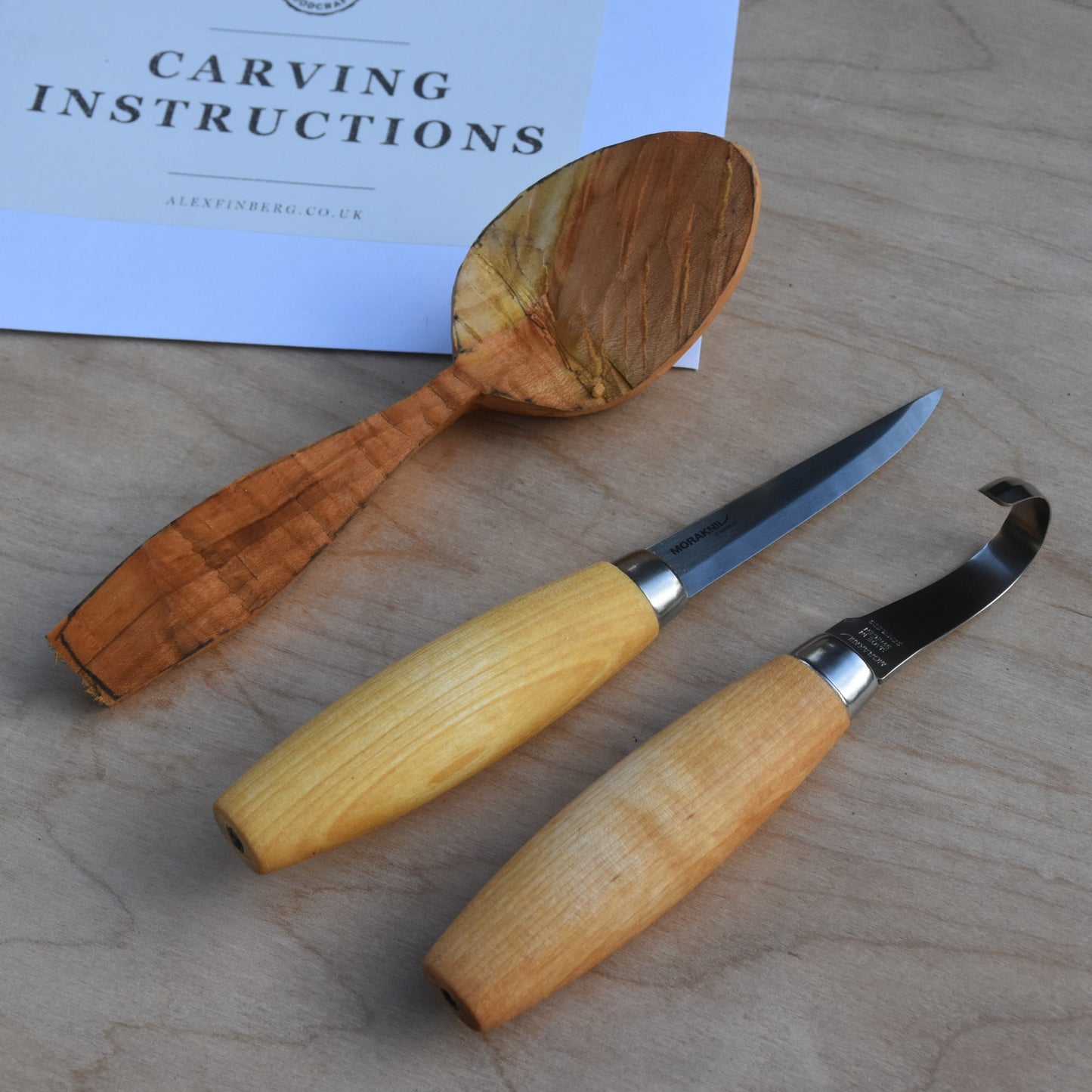 Carve Your Own Eating Spoon Kit