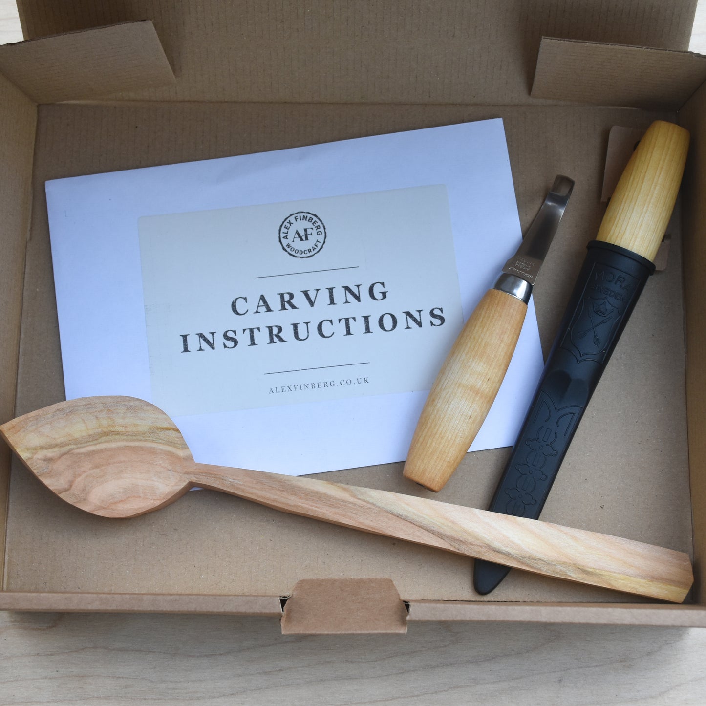 Carve Your Own Cooking Spoon Kit
