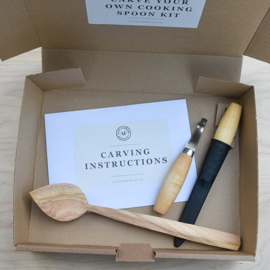 Carve Your Own Cooking Spoon Kit