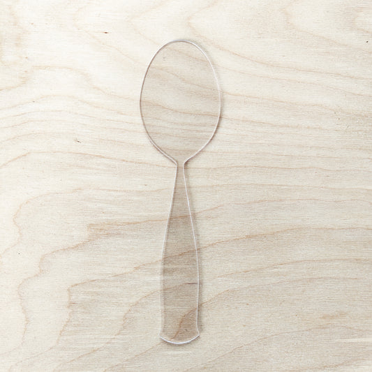 Eating Spoon Template ~ Continental Classic