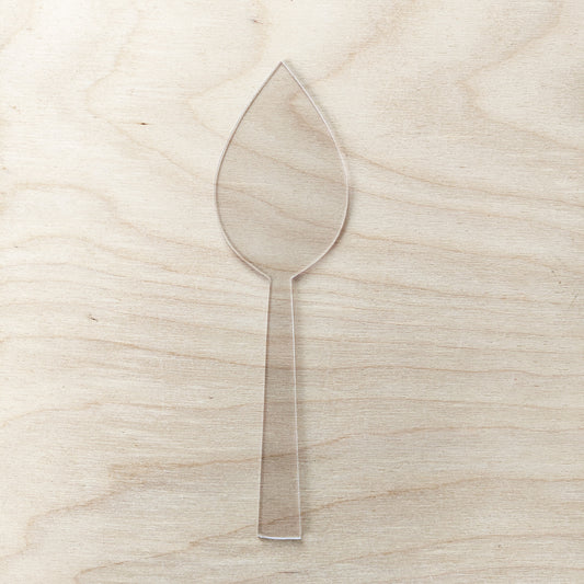 Cooking Spoon Template ~ Leaf Cooking Spoon