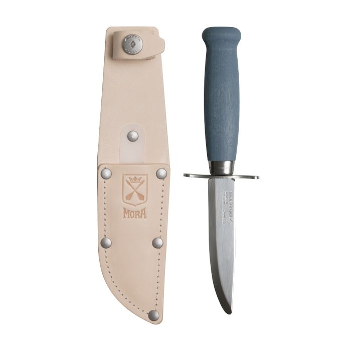 Children's Safety Knife for Whittling - Mora Scout (Blueberry)