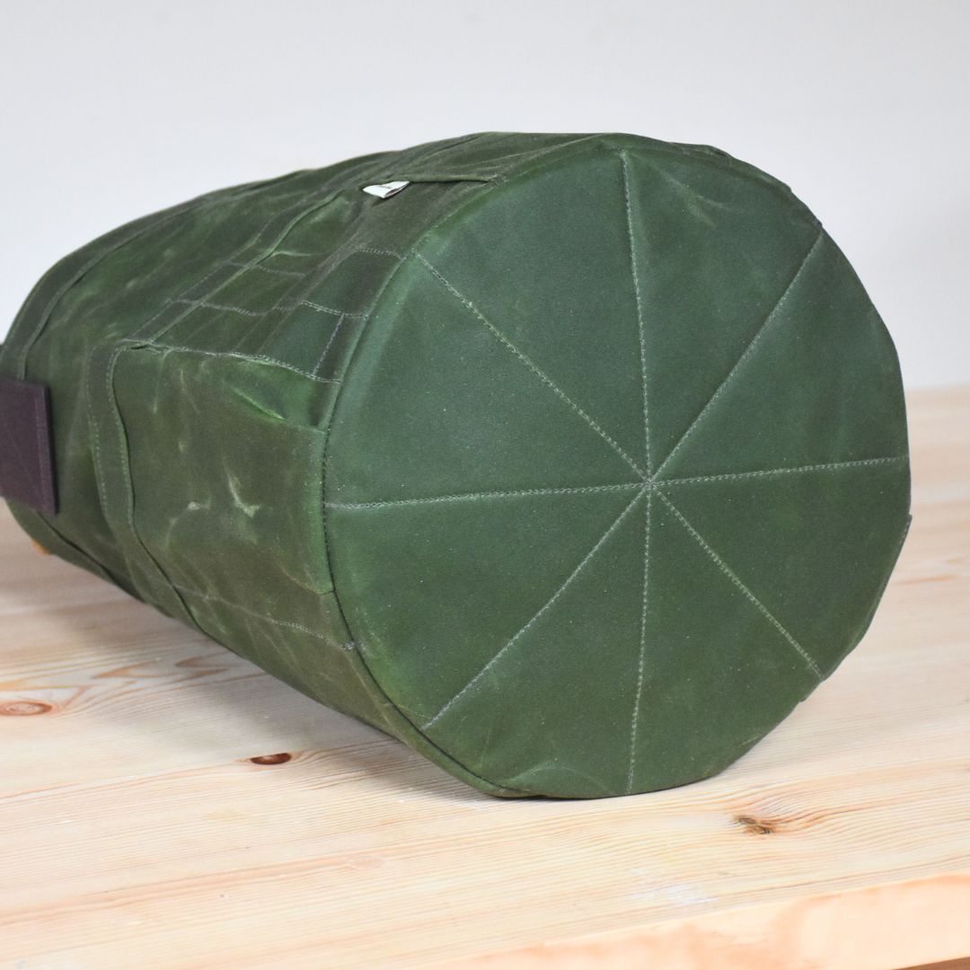 Waxed Canvas Tool Bag 4.0 ~ Lemongrass Green