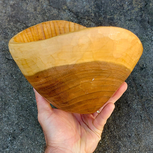 Hewn & Textured Bowl - Wild Cherry
