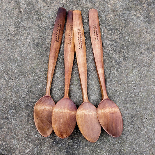 Roasted Table Spoons ~ Set of 4