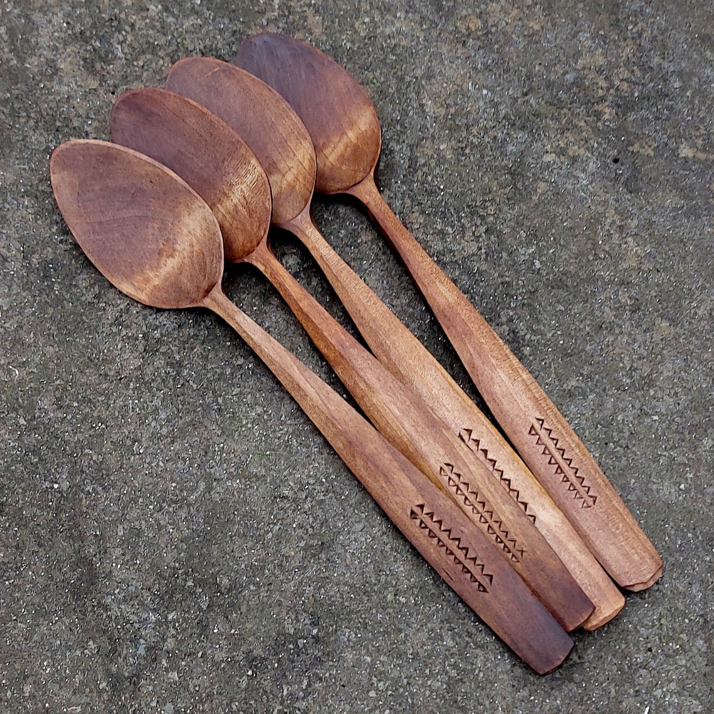Roasted Table Spoons ~ Set of 4