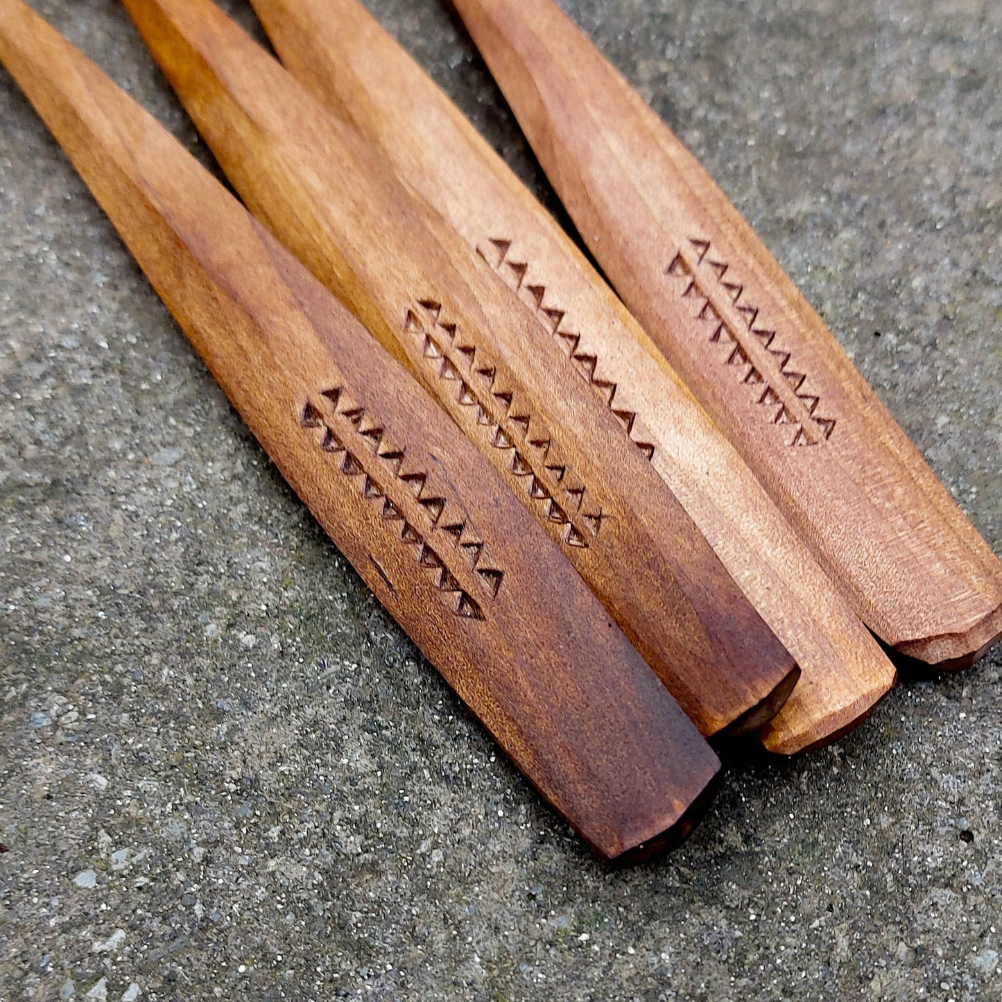 Roasted Table Spoons ~ Set of 4