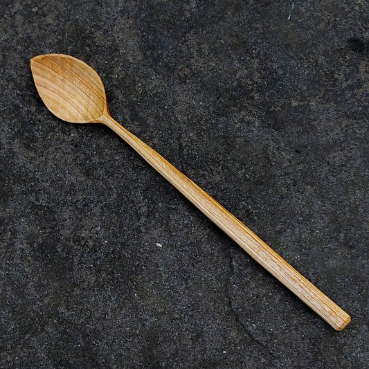 Simple Cherry Leaf Spoon