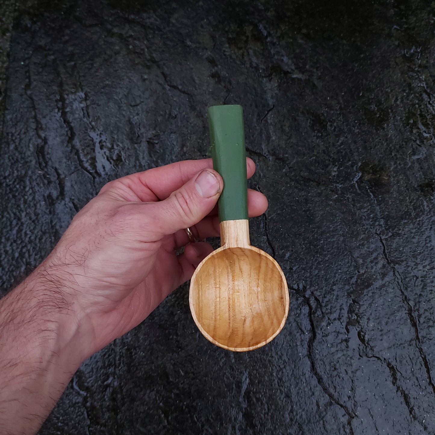 Cherry Coffee Scoop - Fern Green