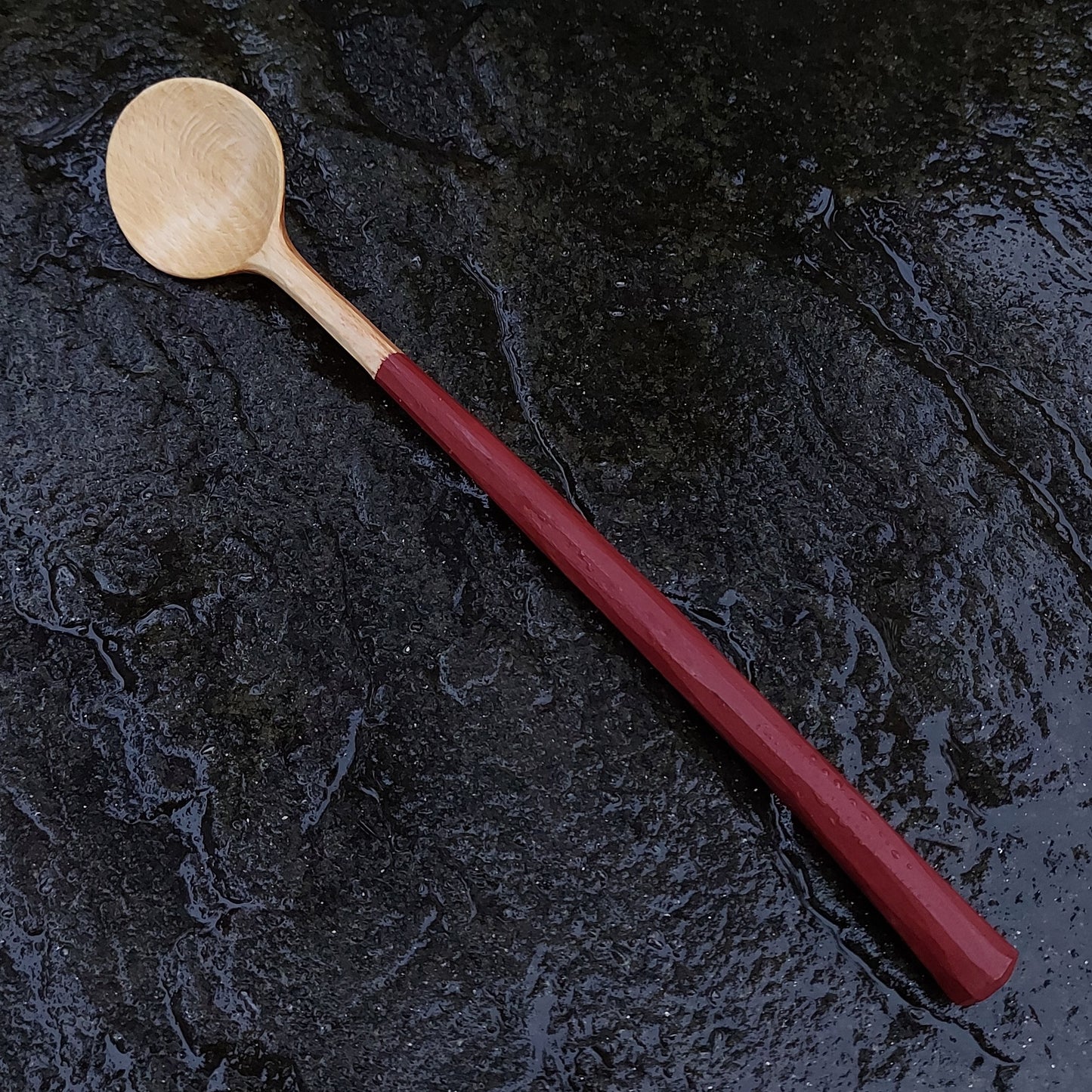 Deep Red Cooking Spoon