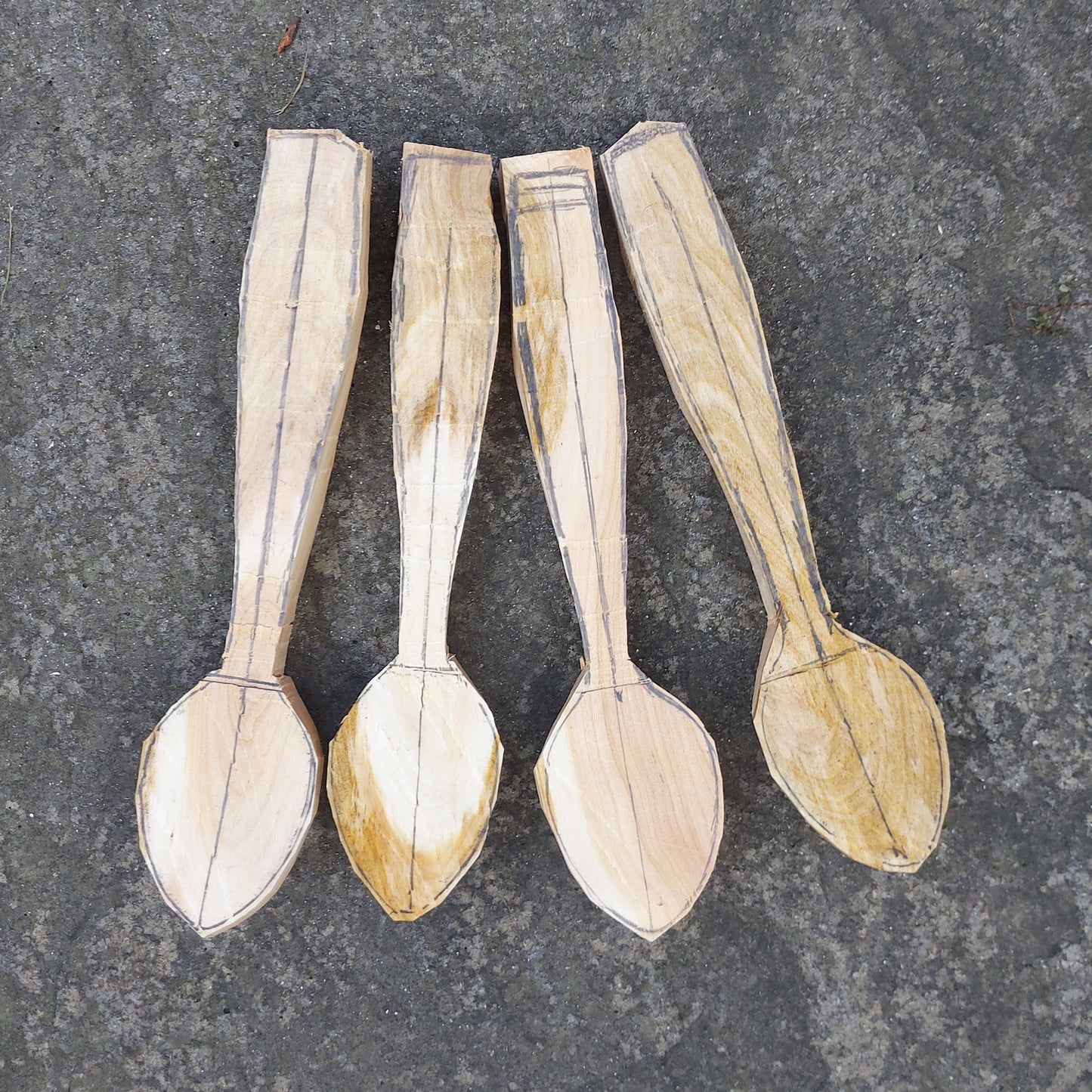 1x Eating Spoon Blank - Carve your Own!