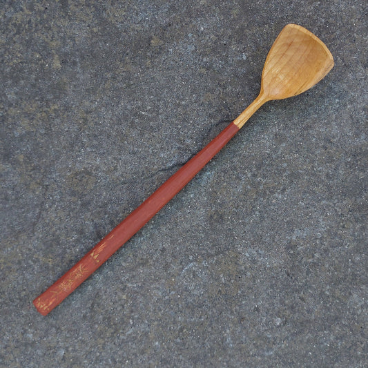 Ochre Red 'Tribal' Cooking Spoon