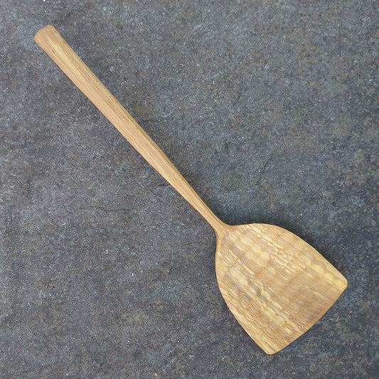 XL Shovel Spoon ~ Tiger Eye Spalted Beech