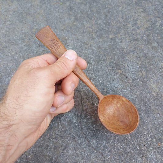 Roasted Cherry Coffee Scoop ~ Coffee Bean Motif