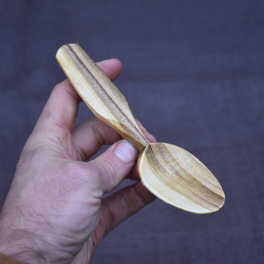 Cherry Pocket Spoon ~ Heartwood / Sapwood