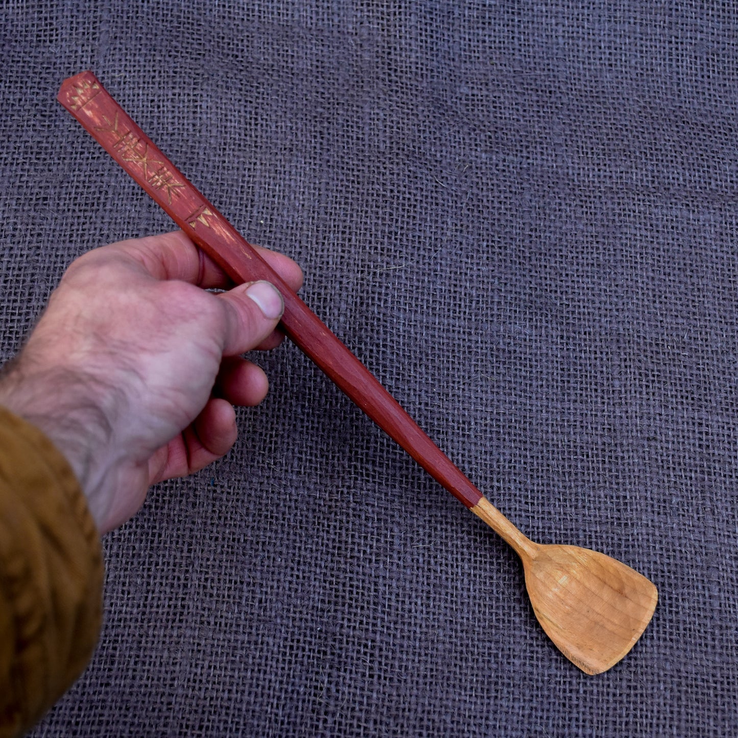Dinky Ochre Red Cooking Spoon